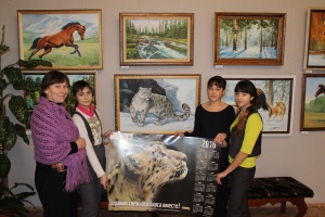 В январе Клуб друзей WWF и природного парка «Ергаки» «ЖАРКИ» традиционно принимает участие в акции «Календарь WWF». 